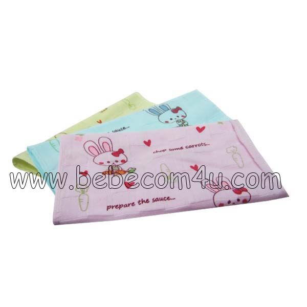 Rabbit Printed Baby Towel (B7241)
