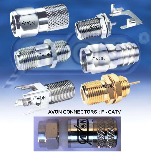 RF Microwave Coaxial F Connector