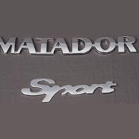 Matador Name Plate