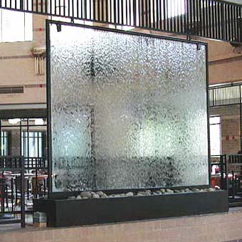 Glass Wall Fountain