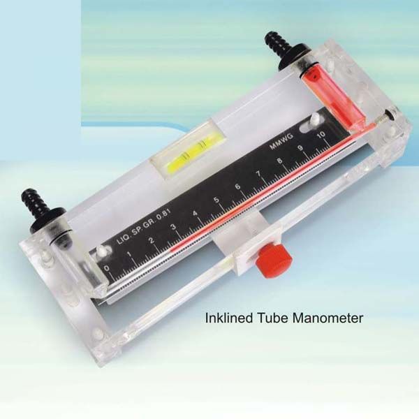 Inklined Tube Manometer