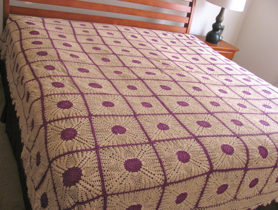 Crochet Bed Sheet 08