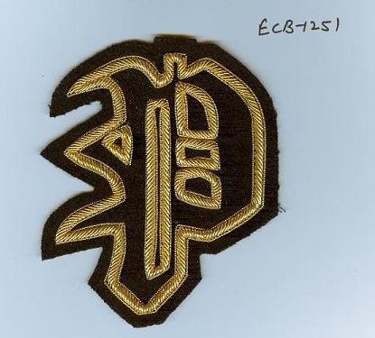 Embroidered Logo Badge (ECB-1251)