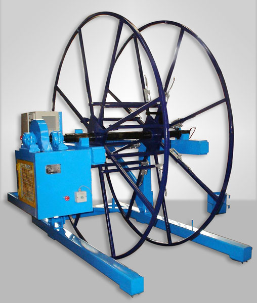 HDPE / PLB Pipe Duct Coiling Machine