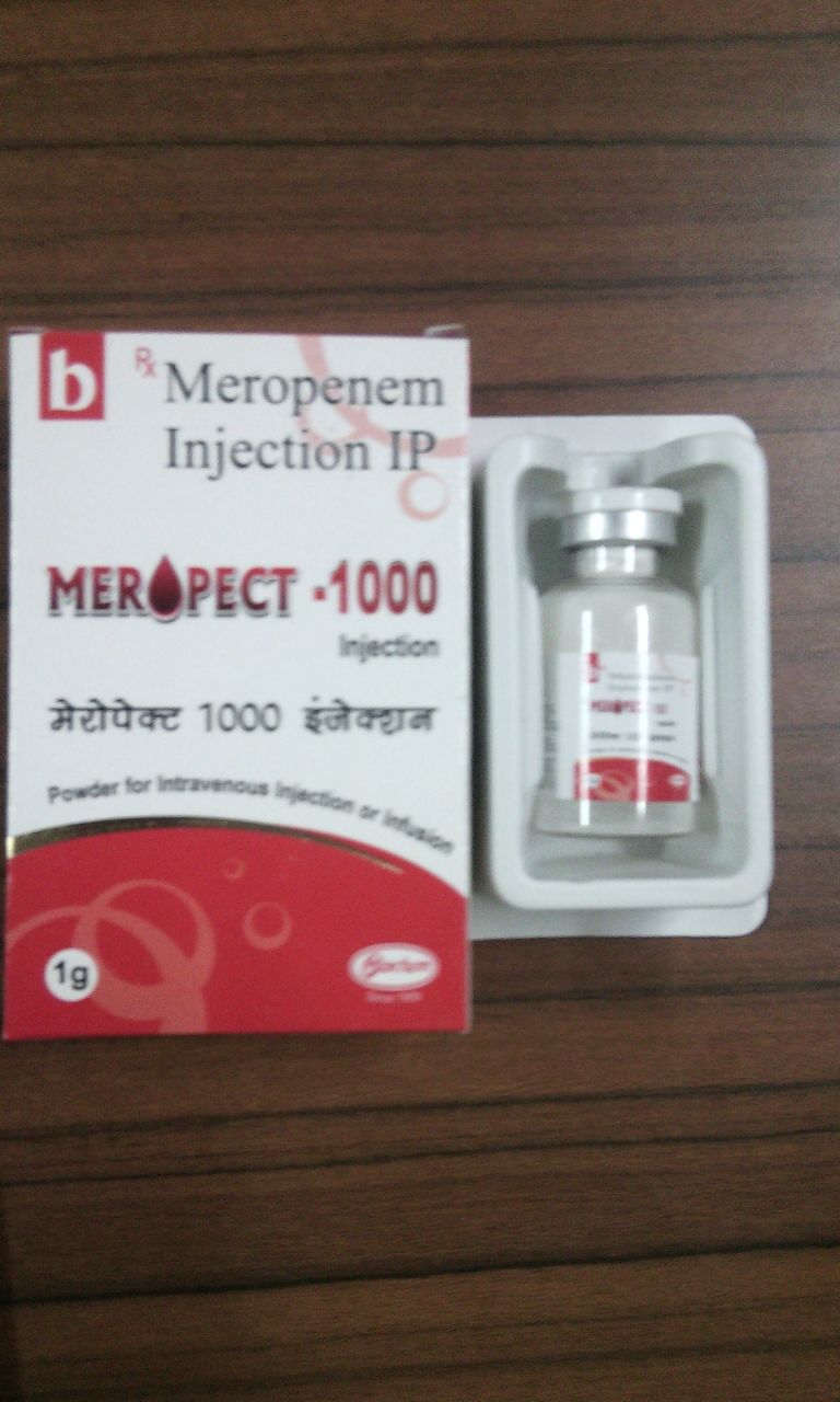Meropect- 1000 Injection