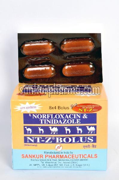 Norfloxacin Tinidazole Bolus Manufacturer Supplier In Udham Singh Nagar India