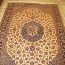Kashmiri Handmade Wool Silk Carpets