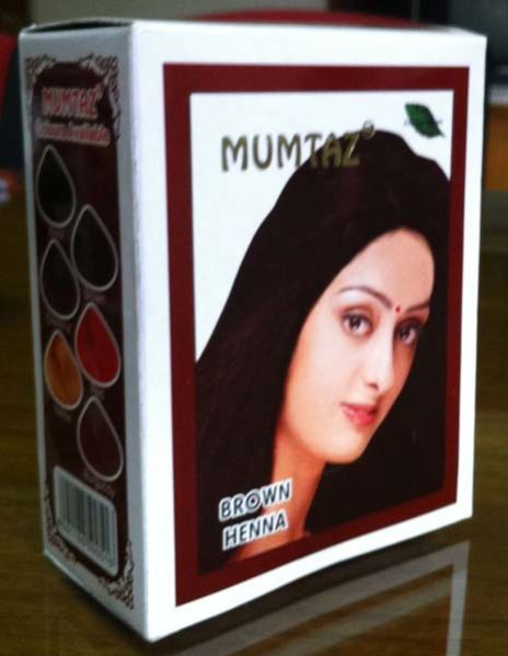 Mumtaz Brown Henna Hair Color