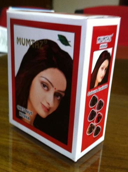 Mumtaz Chestnut Henna Hair Color