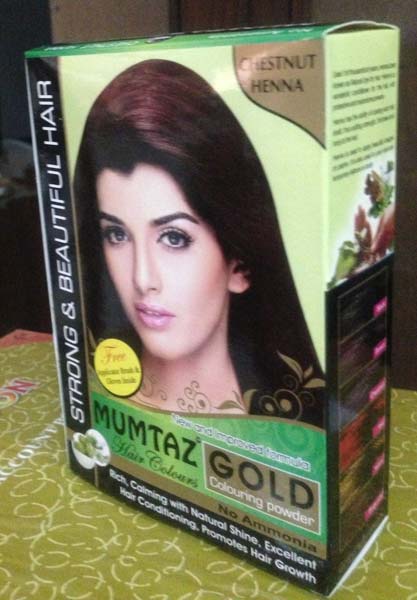 Mumtaz Gold Chestnut Henna Hair Color