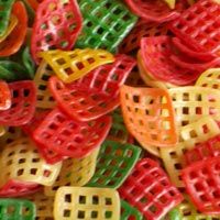 Mesh Shape Wheat Pellets