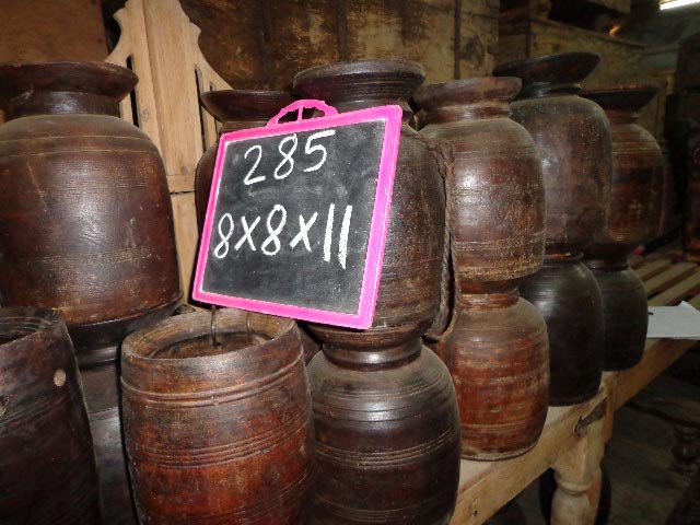 Wooden Pots 