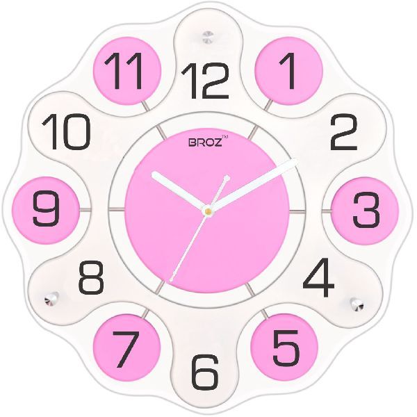 BT-204 - Glass Collection Wooden Wall Clock