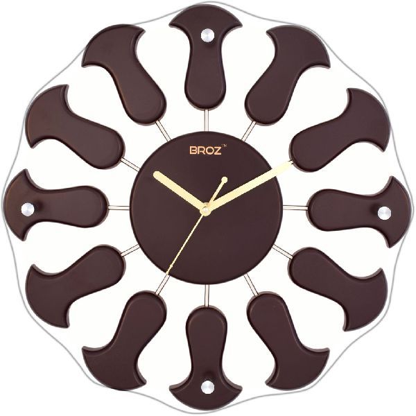 BT-209 - Glass Collection Wooden Wall Clock