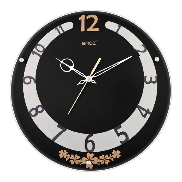 BT-210 - Glass Collection Wooden Wall Clock