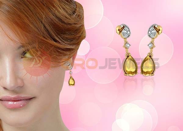 Indian gold earrings designs