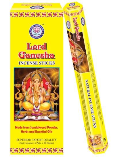 Lord Ganesha Hexa Incense Sticks