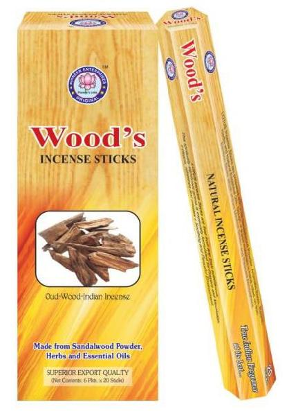 Wood's Incense Sticks