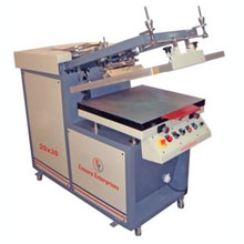 Semi Auto Flat Screen Printing Machine