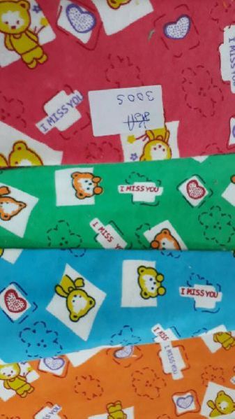 Printed Flannel Bed Sheets 01