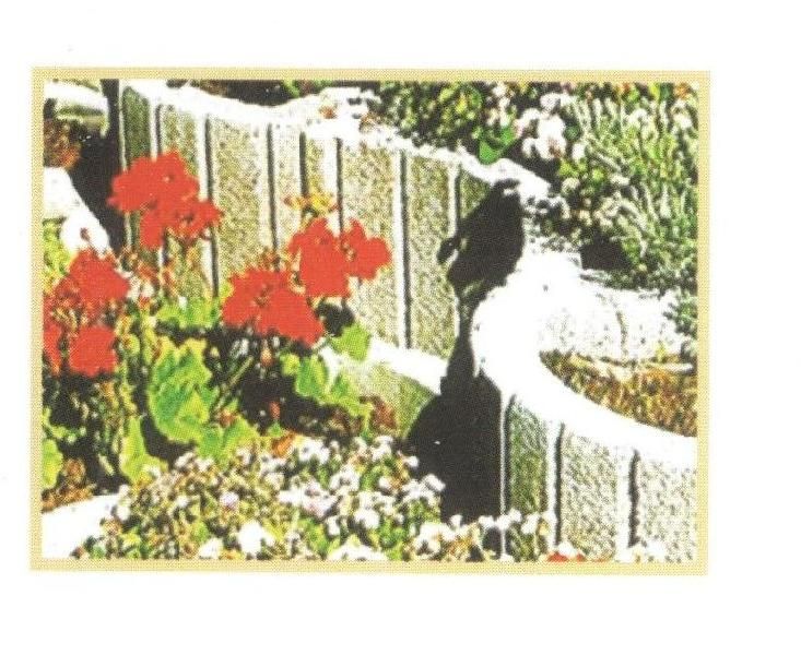 Concrete Flower Block 01