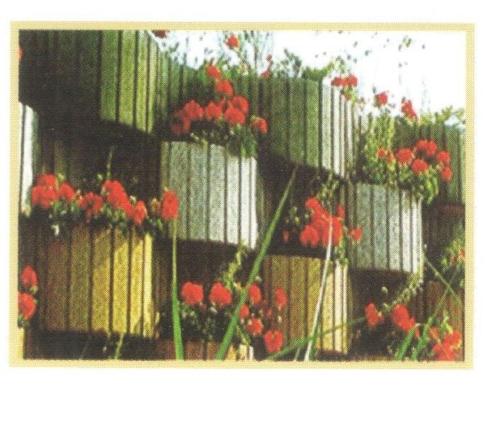 Concrete Flower Block 03