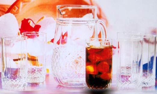 Valsa Glass Lemon Set