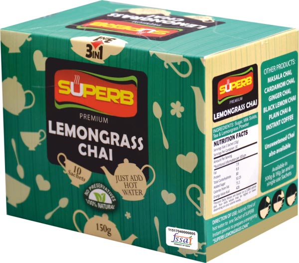 Superb Premium Lemongrass Tea