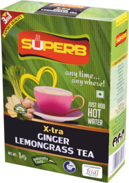 Superb X-Tra Ginger Lemongrass Tea