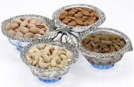 Glass 4 Bowl Without Cover