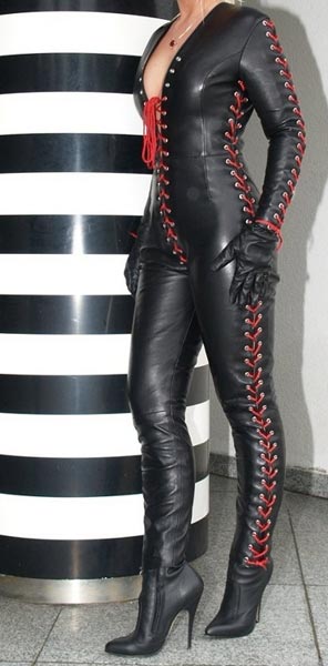 Ladies Leather Catsuits