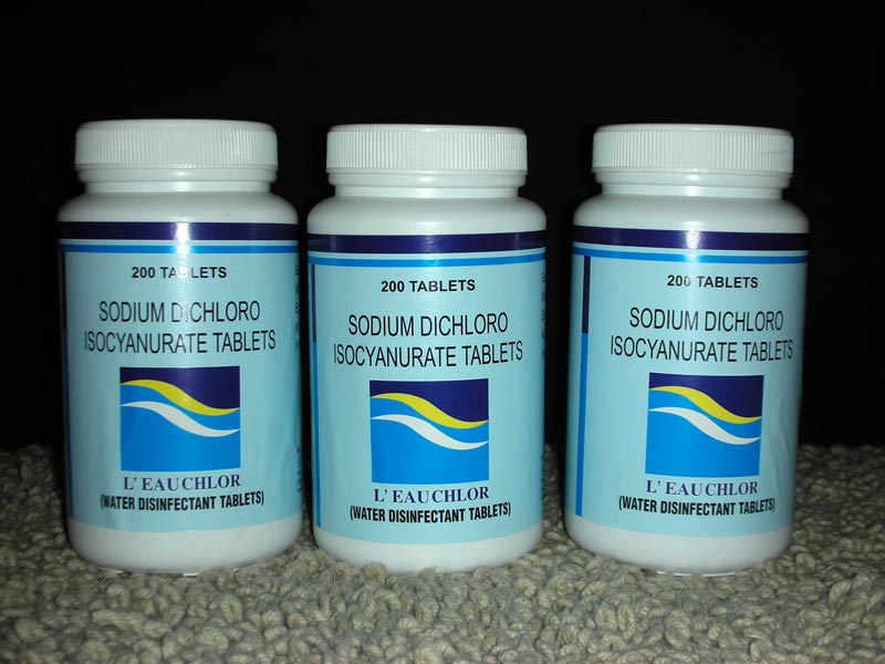 Water Treatment Effervescent Tablets