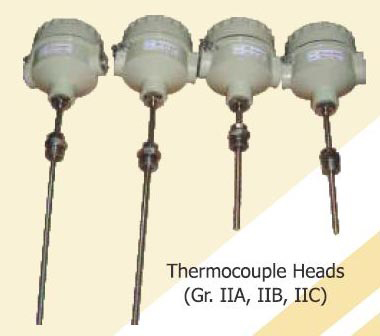 Flameproof Thermocouple Heads