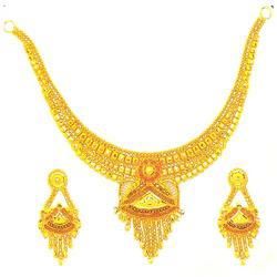 Gold Necklace Set