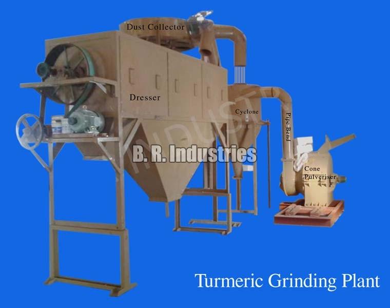 Turmeric grinding plant