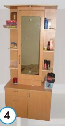 Laminated Wooden Dressing Table 04