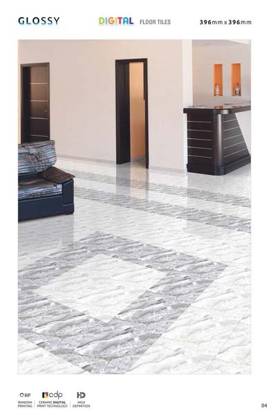Digital Floor Tiles 396x396mm 02