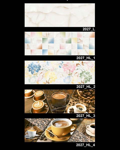 Digital Wall Tiles 200x600mm