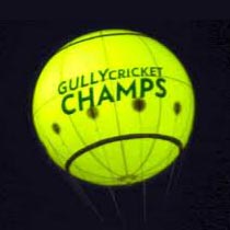 Advertising Sky Balloons (Gully Cricket Champs)