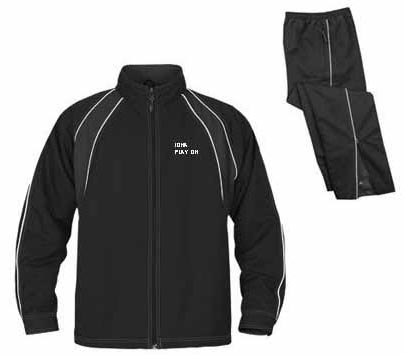 Black Sports Track Suit