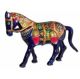 Handcrafted Horse Statue