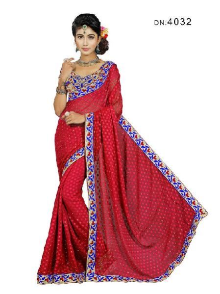 Georgette Saree (4032)