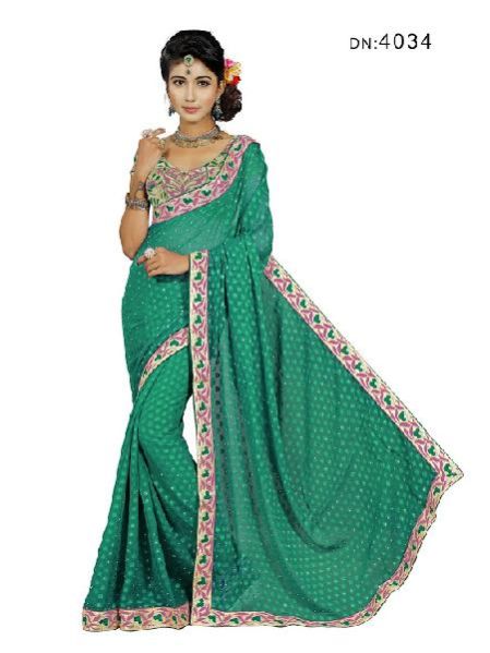Georgette Saree (4034)