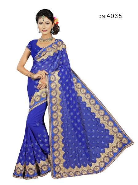 Georgette Saree (4035)