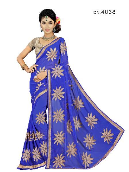 Georgette Saree (4038)