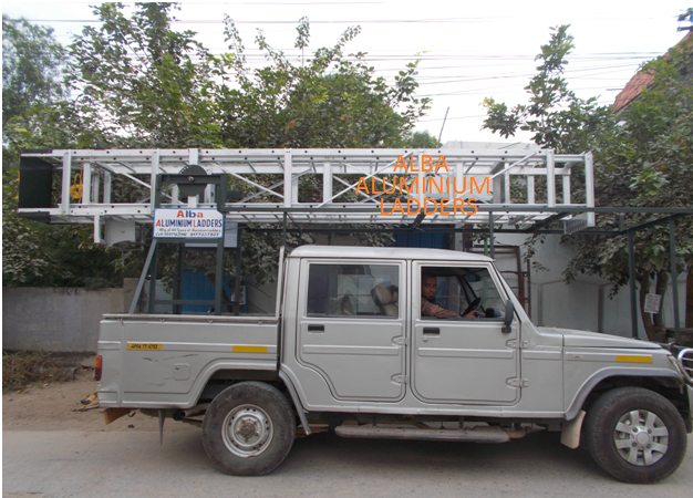 Jeep Mounted Tower Ladder