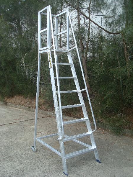 Mobile Work Platform Ladder