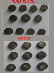 Buffalo Horn Button Blank 03