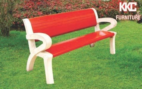 Chair Bench with Hand Rest