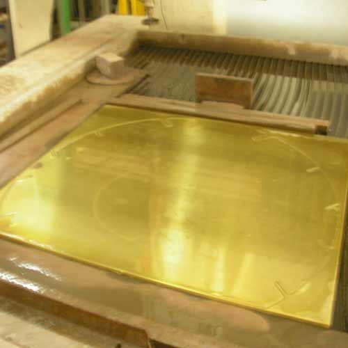 Brass Waterjet Profile Cutting Services